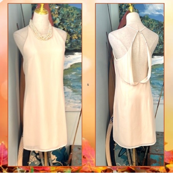 ⭐️Romantic & Flirty, Lightweight Curtain-Back, Mini Dress, Dress Up/Down,Size S - Picture 9 of 10